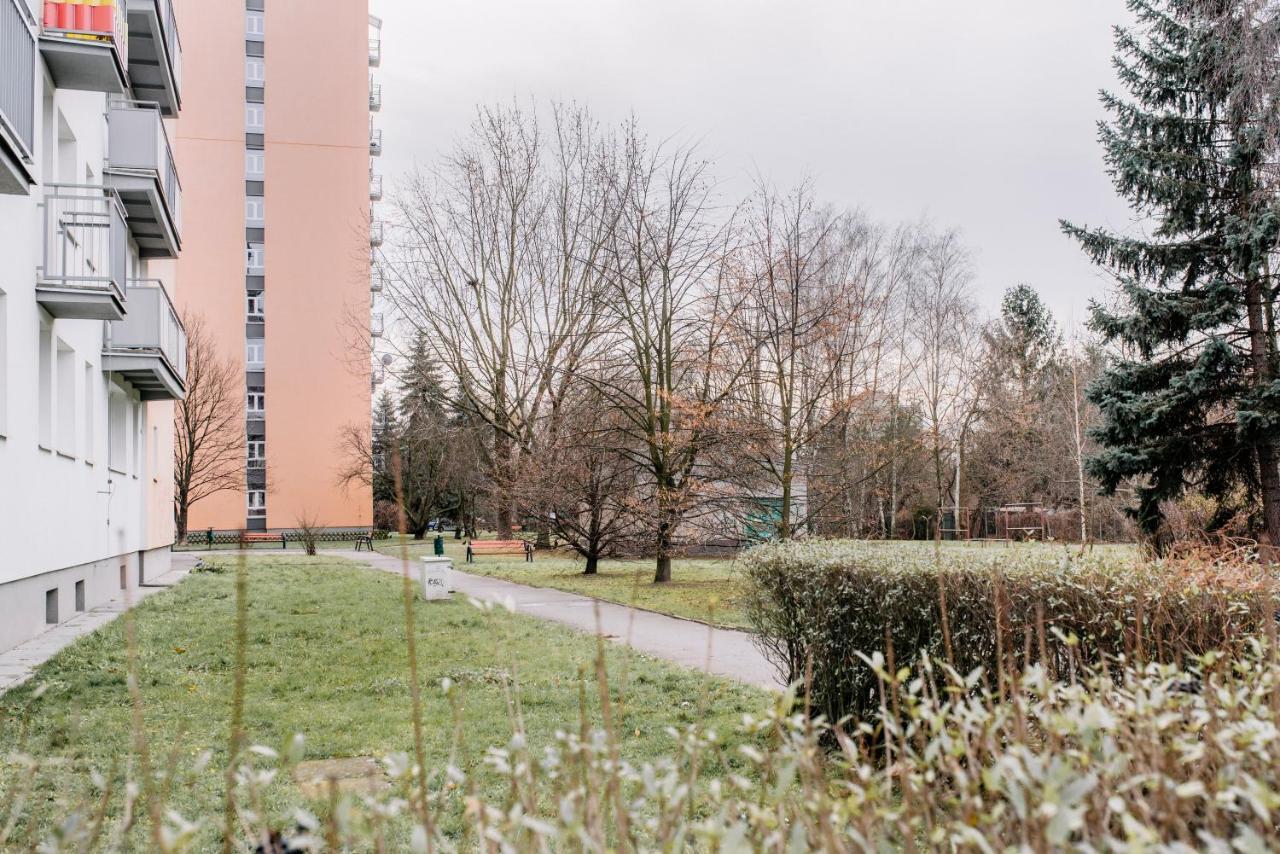 Ferienwohnung Apartel Rakowiec Warschau Exterior foto